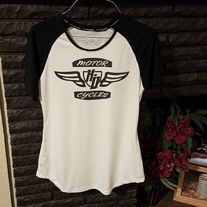 Womens harley davidson dri fit tshirt